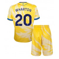 Maglia Calcio Crystal Palace Adam Wharton #20 Seconda Divisa Bambino 2024-25 Manica Corta (+ pantaloncini)